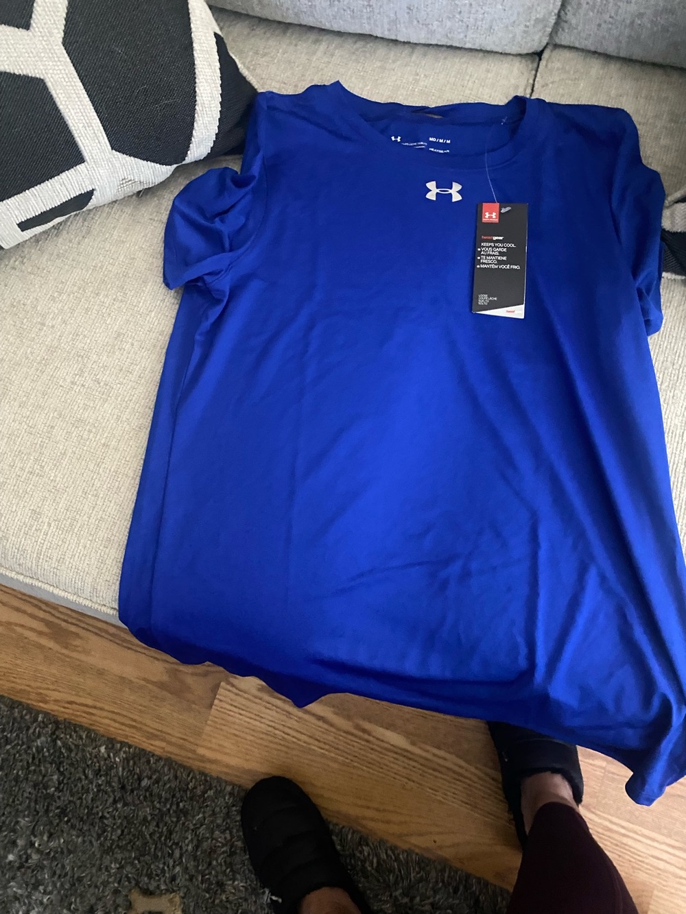 Under Armour Women’s Short Sleeve Performance Tee - Royal Blue
